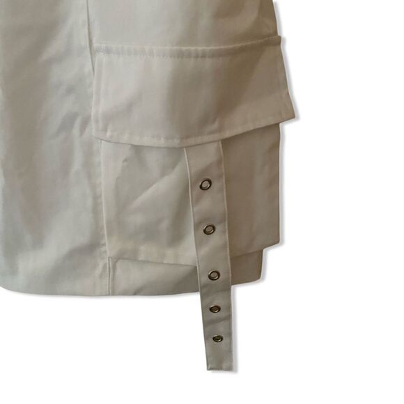 Superdown Wrenlee Mini Dress in White cargo pocket Revolve new S - Picture 5 of 10